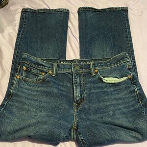 American Eagle Outfitters Blue Bootcut Jeans